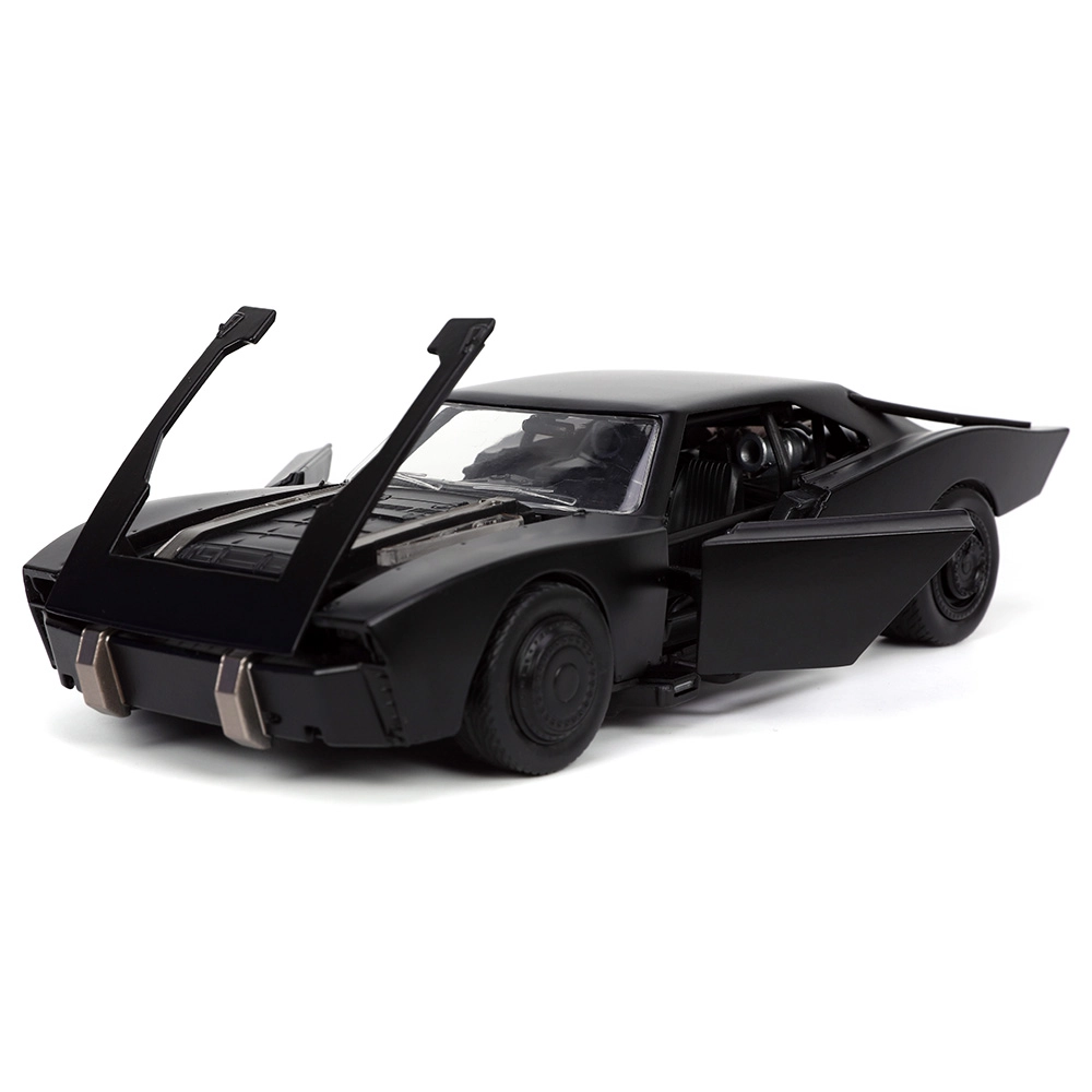 DC The Batman Movie Batman And Batmobile - 1:24