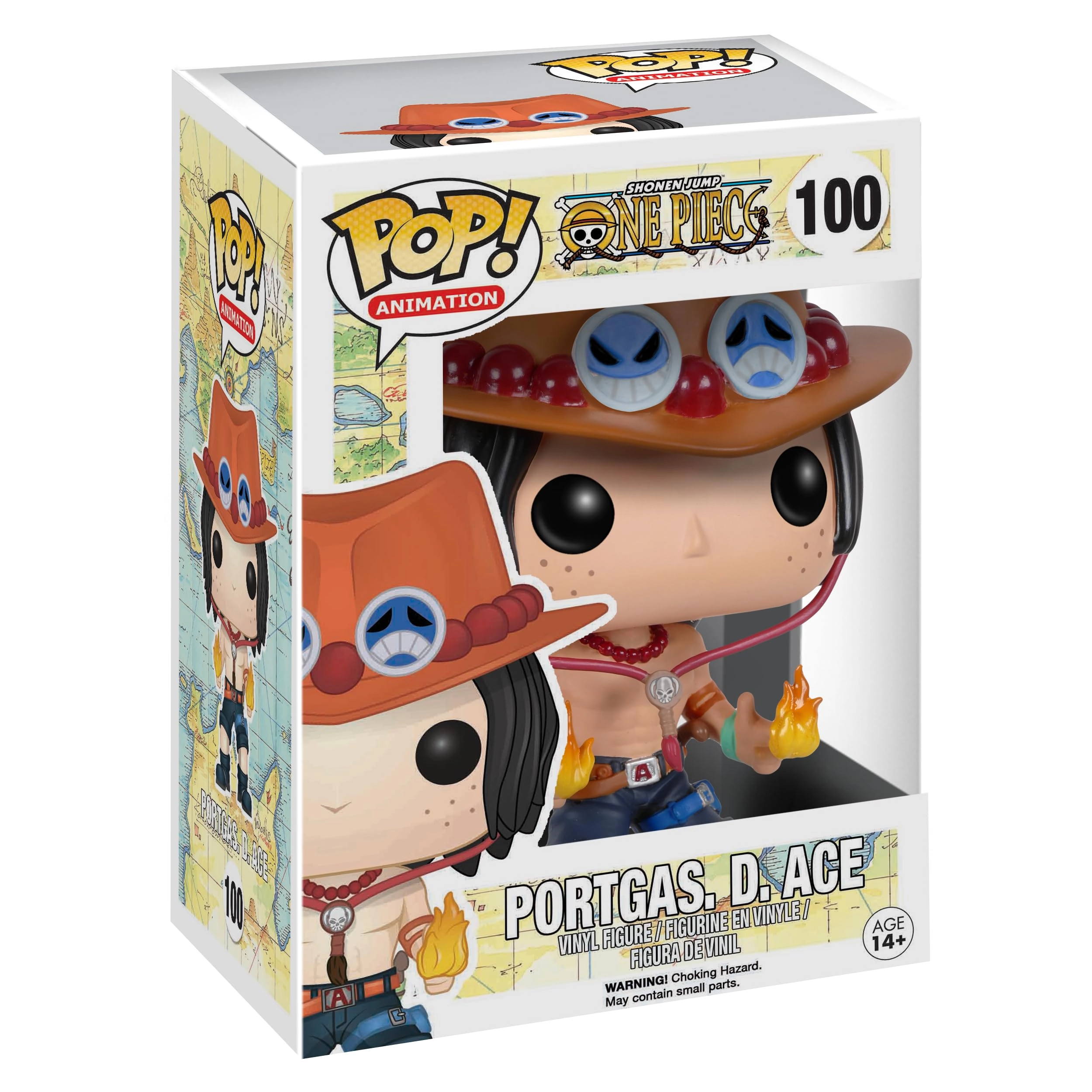FUNKO Portgas D. Ace - One Piece (9.5 cm) (849803063580)
