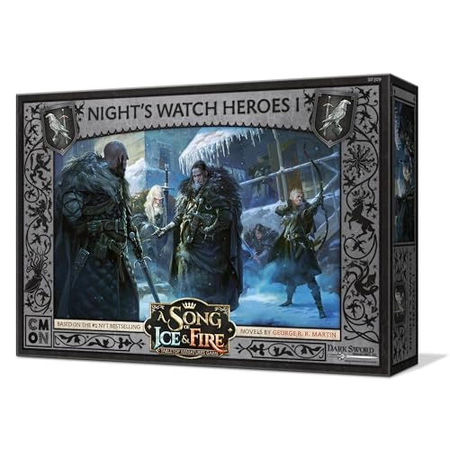 A Song of Ice and Fire Tabletop Miniatures Game: Night's Watch Heroes I Box Set