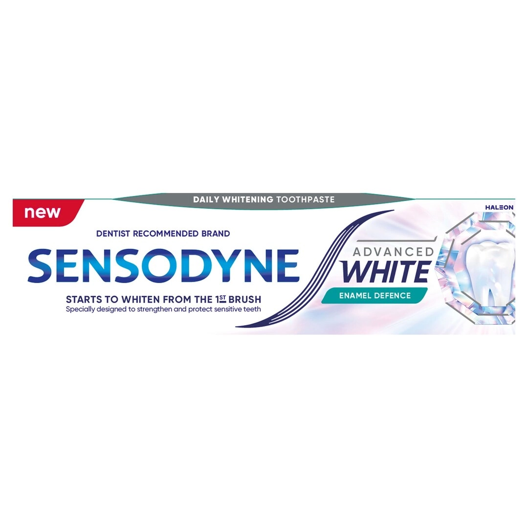 Sensodyne Advanced White Enamel Defence Fluoride Toothpaste 75ml