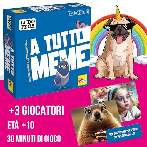 Ludoteca Pocket A Tutto Meme - Italian 3 years and up