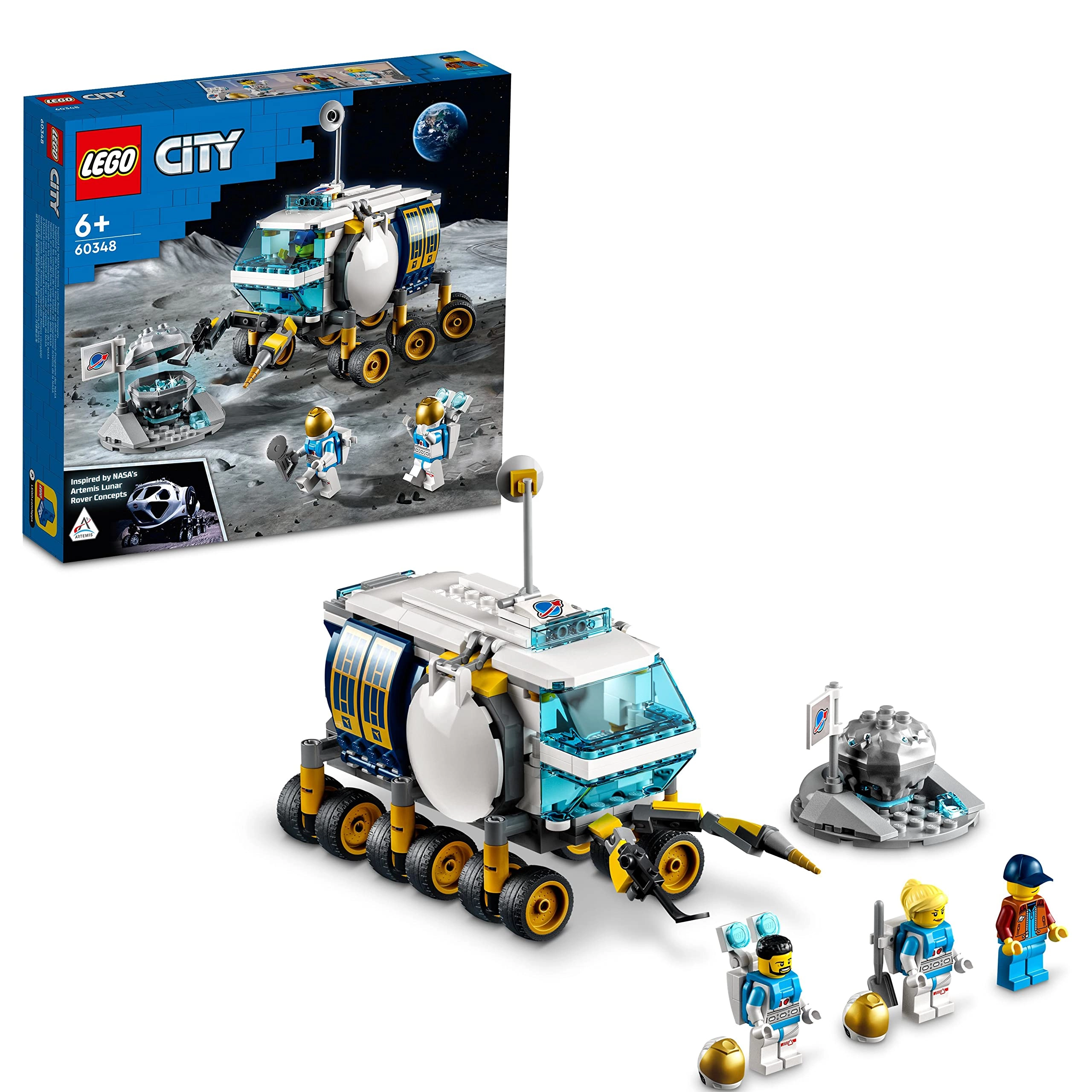 City Lunar Roving Vehicle (60348) - Outer Space