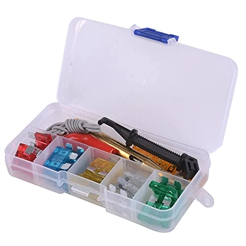 LEOWE Circuit Tester Pen - 6-24V + Automotive Blade Fuse - 2A-35A + Fuse puler