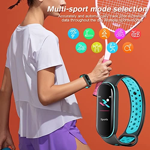 Fitness Tracker - Heart Rate Monitor Sleep Monitor 3ATM Waterproof