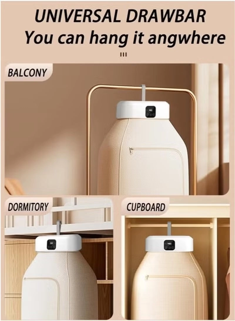 Portable Electric Laundry Dryer - Remote Control Foldable