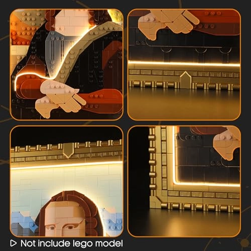 31213 Mona Lisa - Led Lighting Kit Compatible with Lego