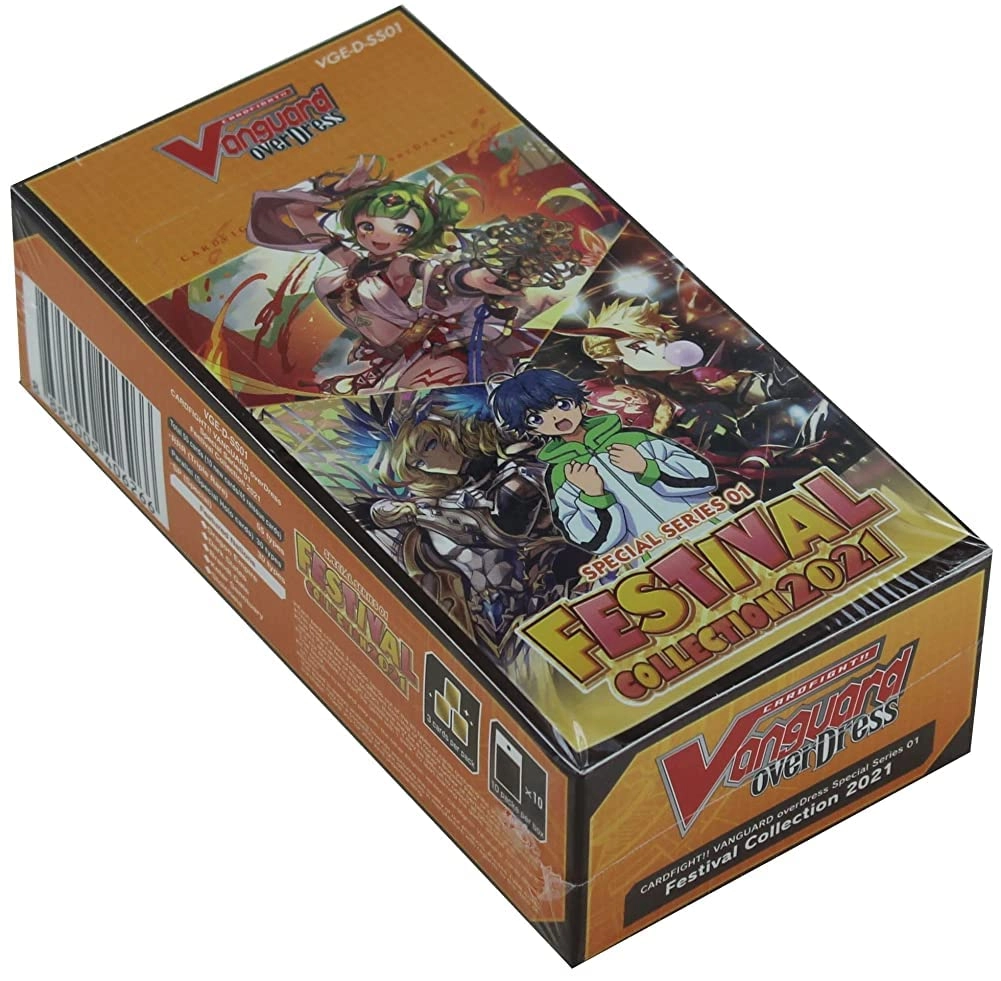 BHRD CardFight Vanguard OverDress Special Series Festival Collection 2021 Booster Box - 10pcs