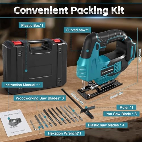 Battery Powered Jig Saw - 850W