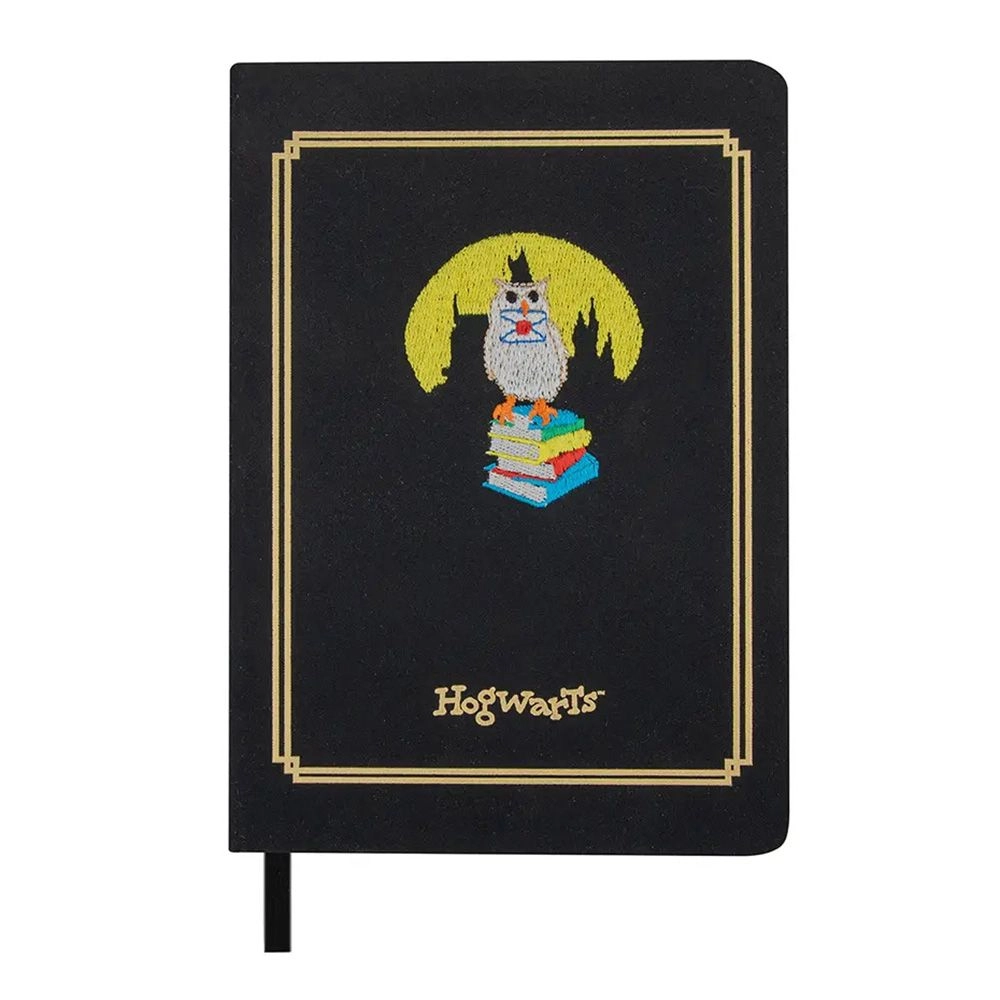 CINEREPLICA Hedwig Embroidered Notebook Hardcover - 160 Pages