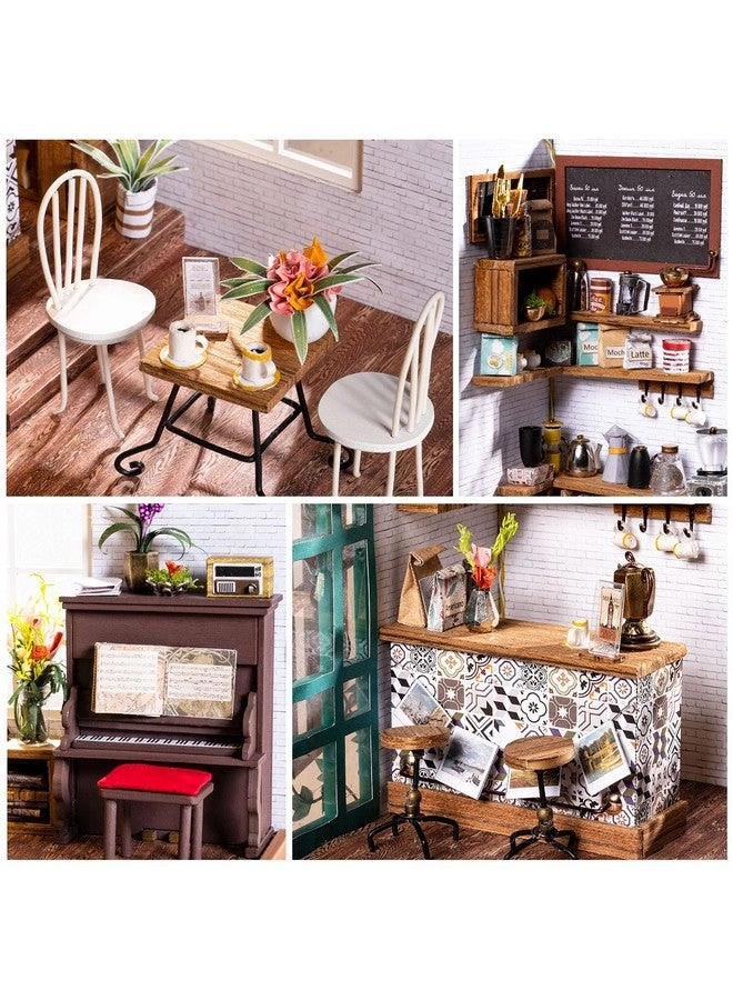 DIY Miniature Dollhouse Kit - Simon's Time Cafe