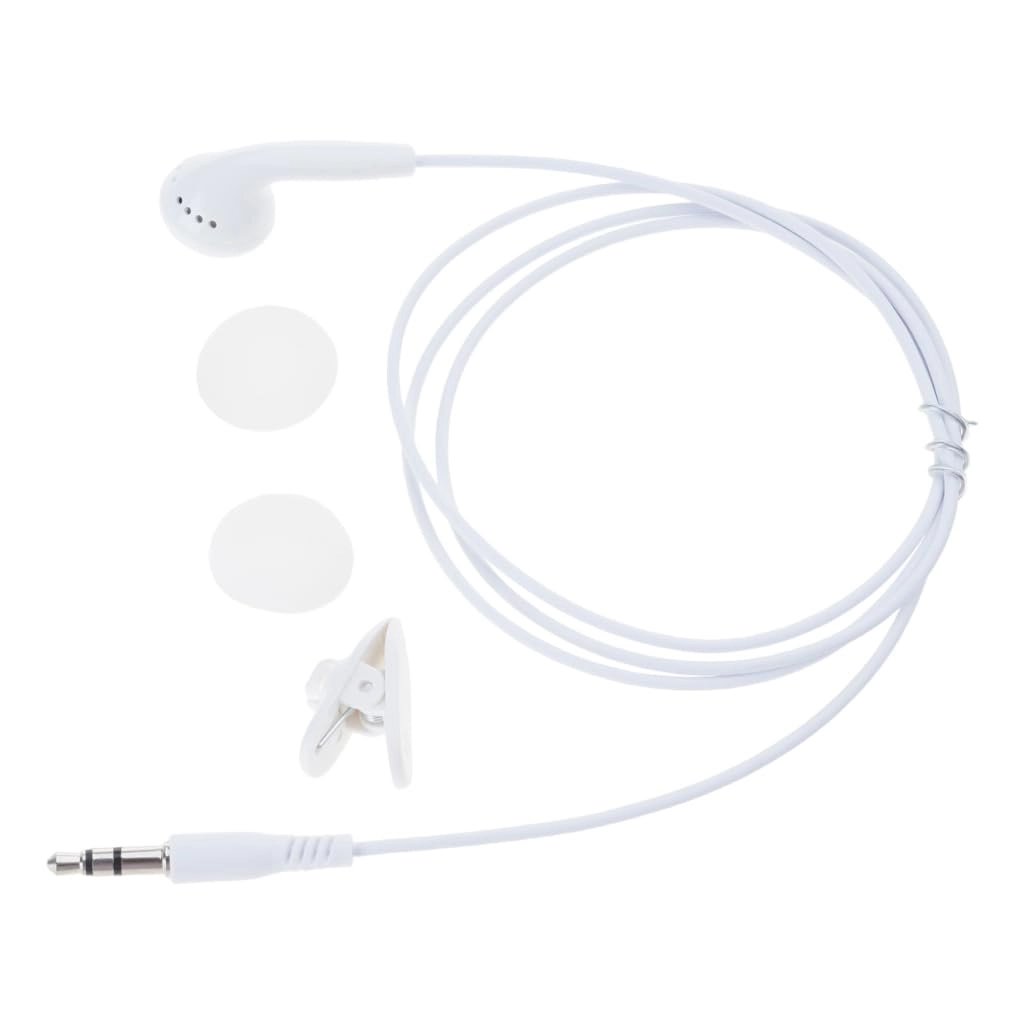3.5mm Corded In Ear Mono Wired Earbud