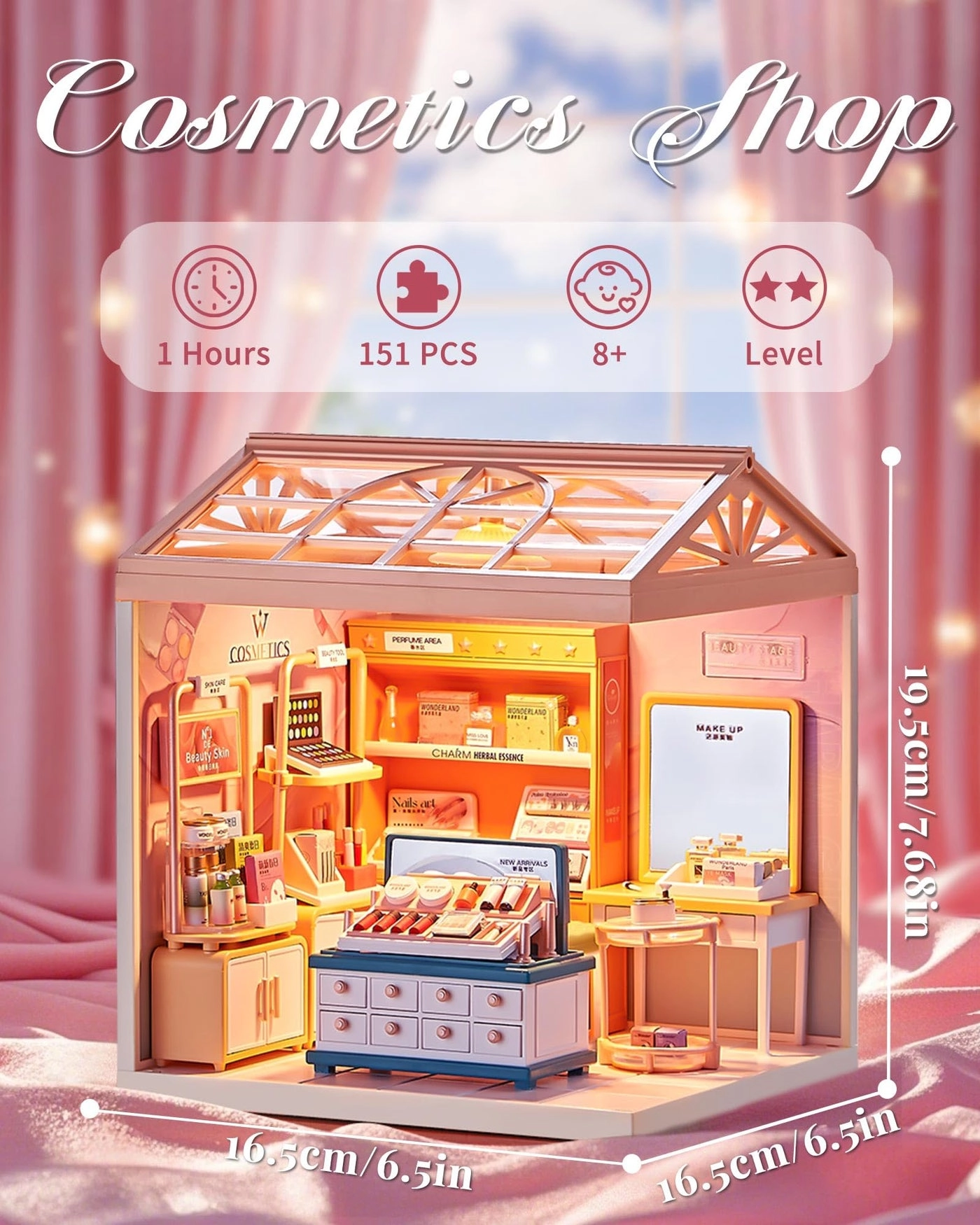 Dollhouse Miniature - Sosa Florist Romantic