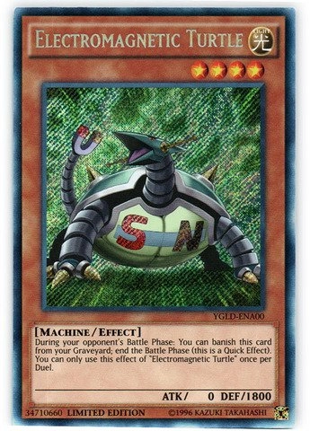 Yu-Gi-Oh! Electromagnetic Turtle YGLD-ENA00 1st Edition