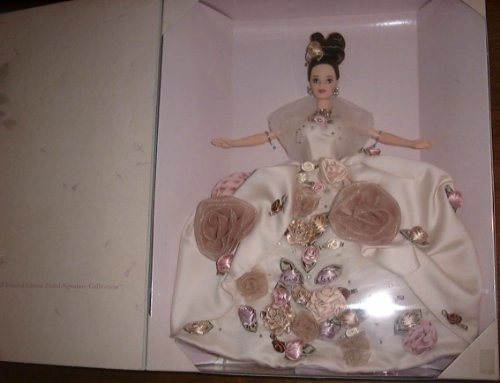 Antique Rose Barbie - Limited Edition Floral Signature Collection 1st in Series Ages 15+