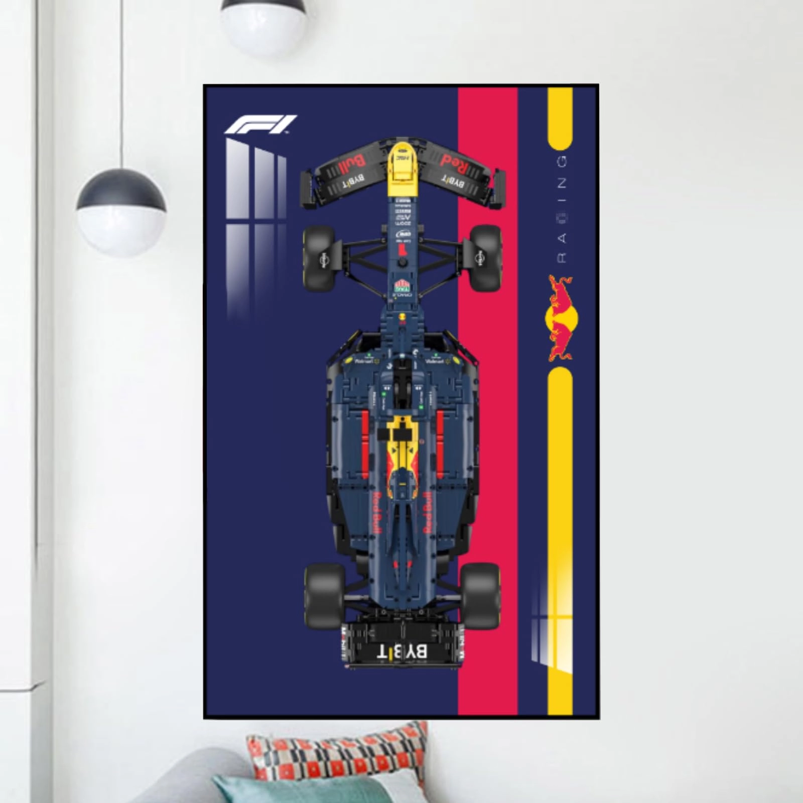 Figures Display Wall Mount - 50x80x4cm Acrylic