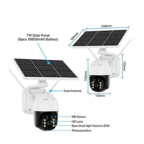 Solar Security Camera 1080P