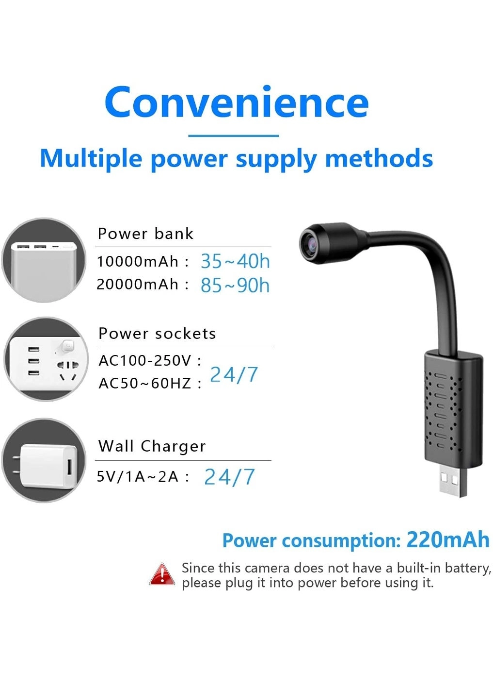 Mini Hidden Camera - 1080P