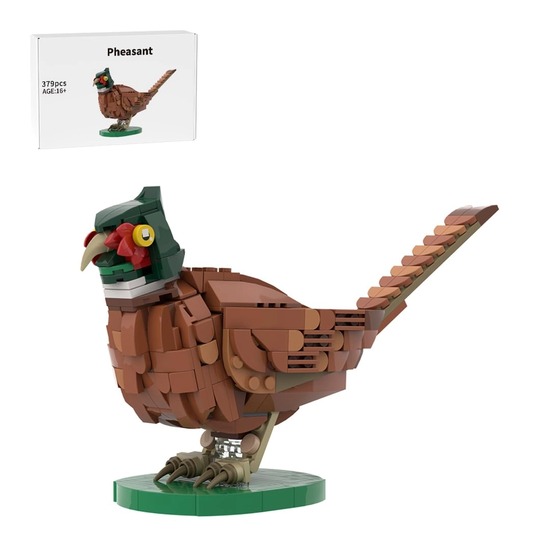 WOWOBONTOY MOC-183592 - Pheasant Bird 379 pcs