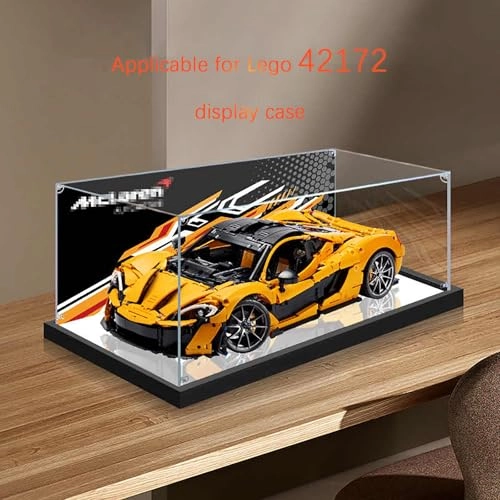 Display box for Lego 42172 McLaren P1 - 62 x 31 x 20 cm Acrylic