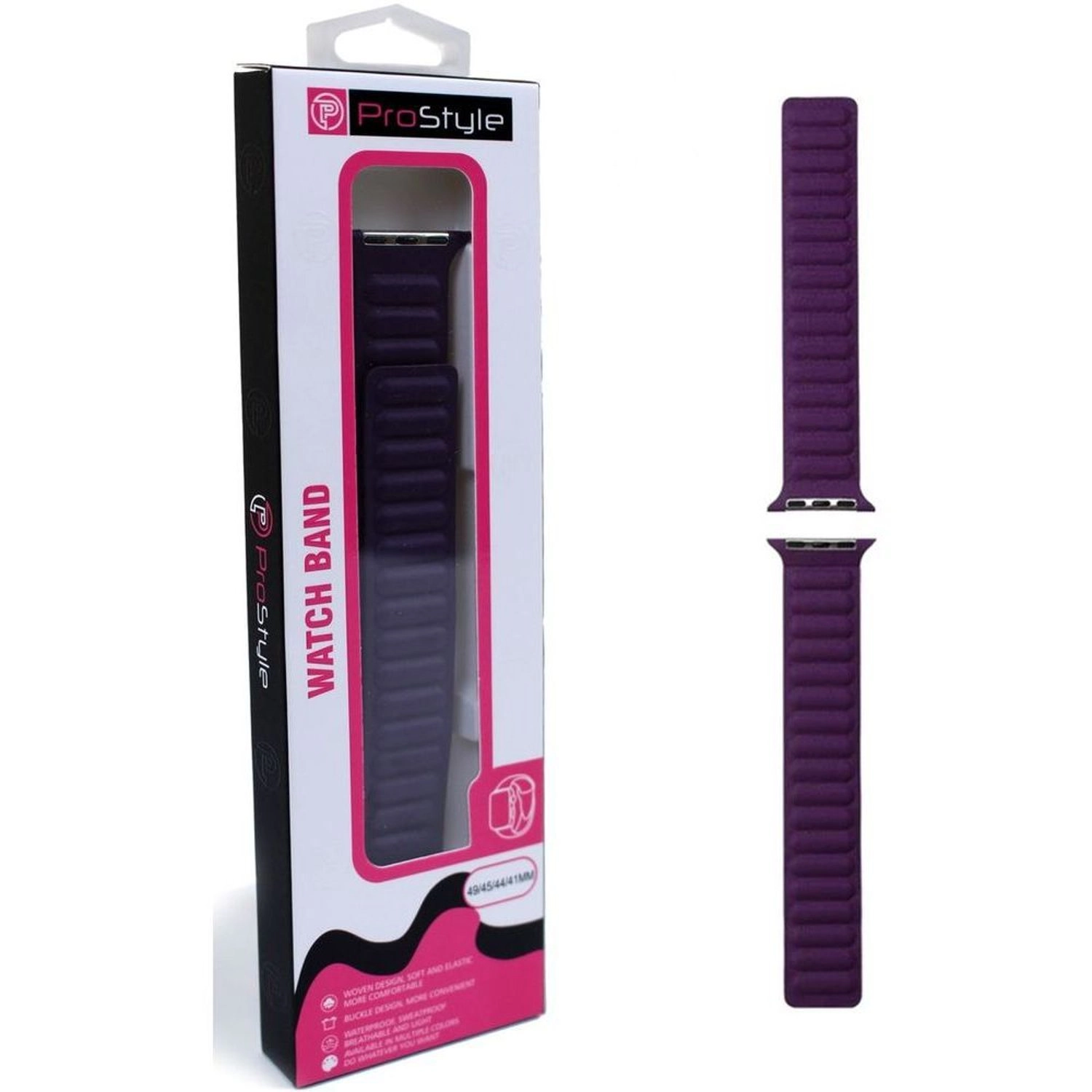 Leather Watch Strap - 41mm/44mm/45mm/49mm