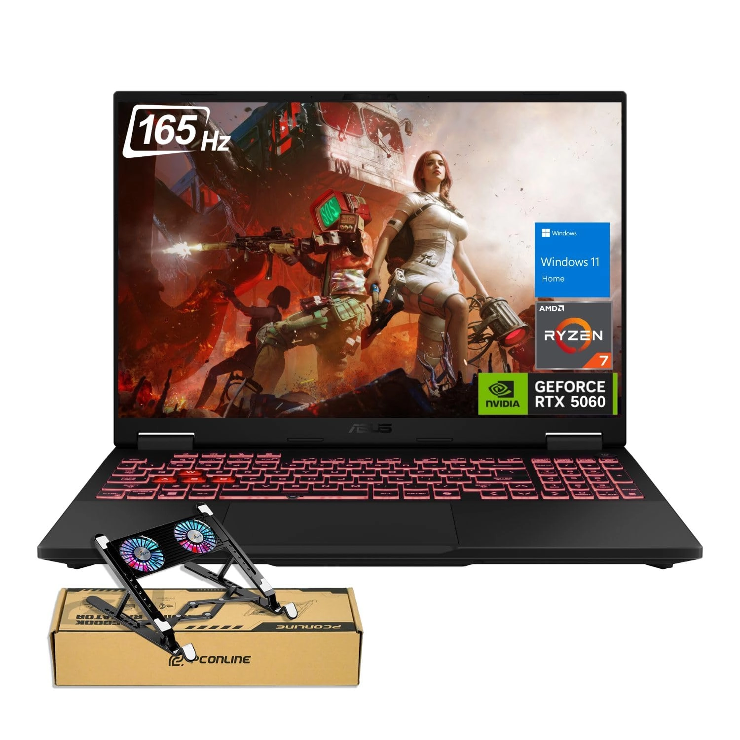 ASUS TUF A16 FA608U - 16'' Ryzen 7 260 32GB DDR5 1TB SSD