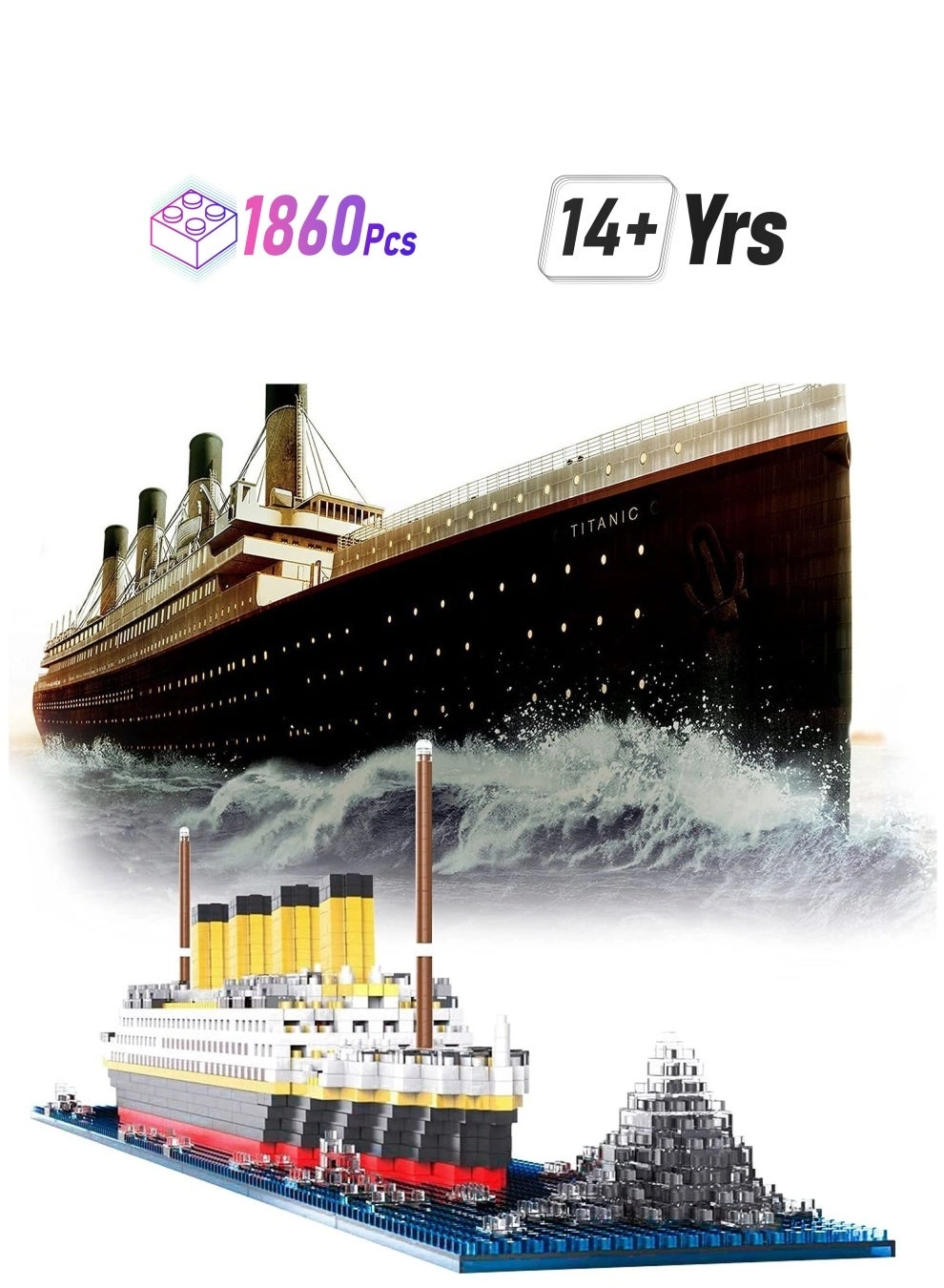 Loquat Titanic Model - 1860 pcs