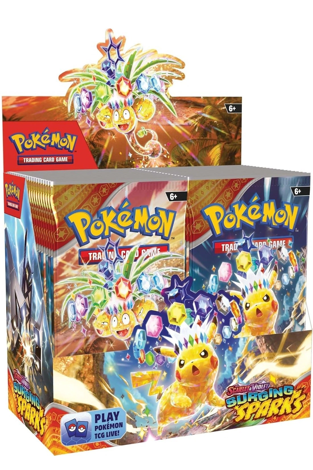 Pokémon Surging Sparks - Scarlet & Violet 36 Booster Packs