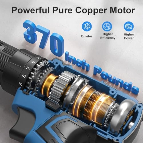 Cordless Drill Set - 20 Volts