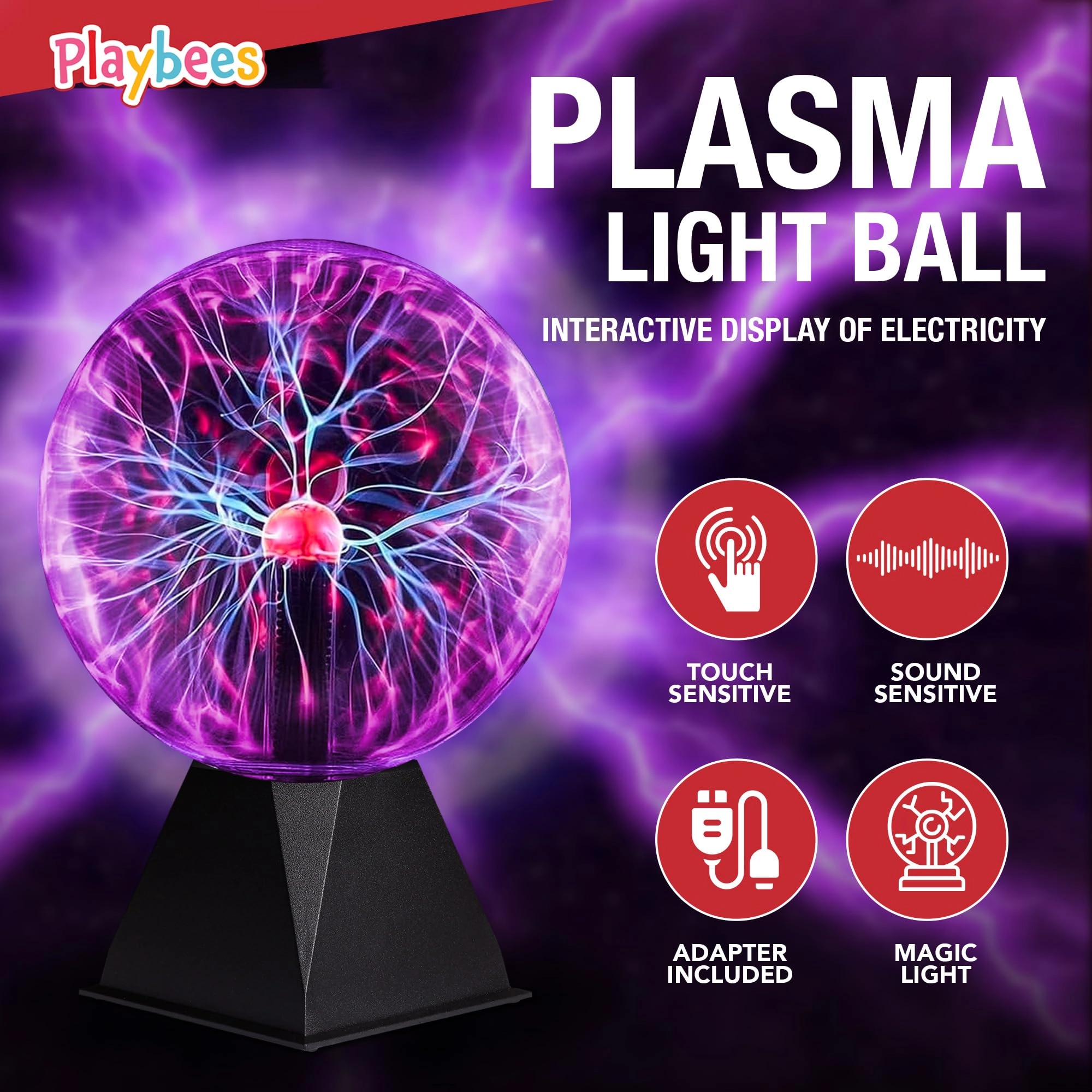 Plasma Ball - 7 Inch Plug-in
