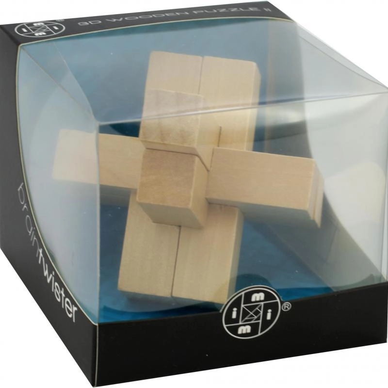 X 3 Lock 3D Wooden Puzzle (MT68555)