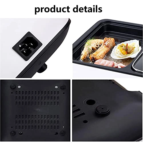 2-tier electric grill pan - 1200 W 5-7 peoples