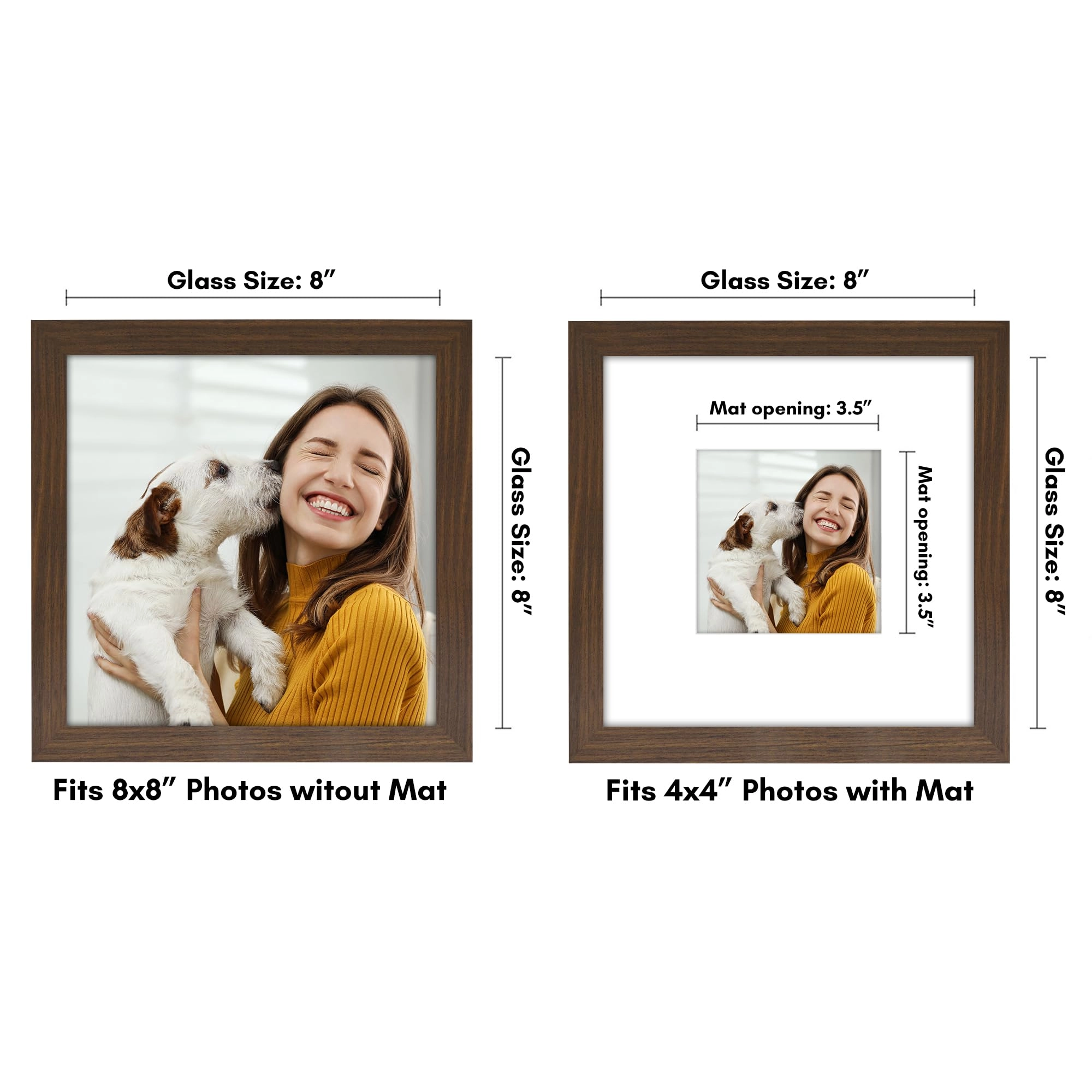 Picture Frame - 8x8 1.0 Count