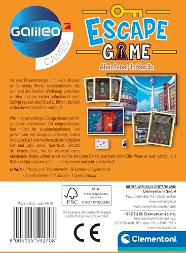 Escape Game: Adventure in Berlin (German)