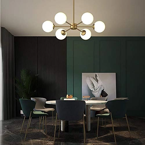 Magic Bean Molecule Chandelier