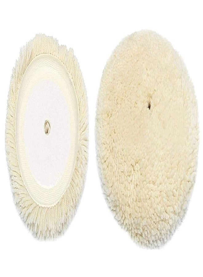 Lambs Wool Polishing Bonnet - 150 mm + Backer Pad + Universal Nut