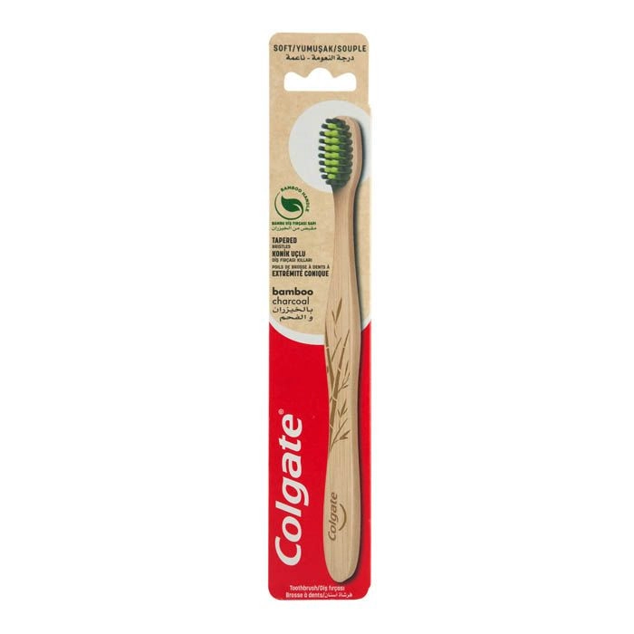 Bamboo Charcoal Toothbrush - Soft