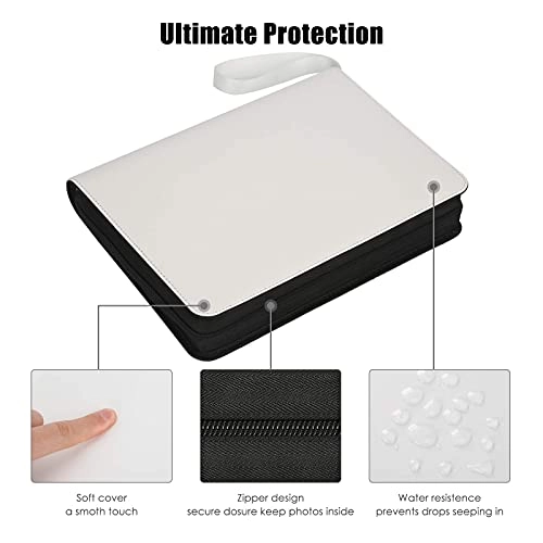 2x3" 540 Pockets Faux Leather Photo Album