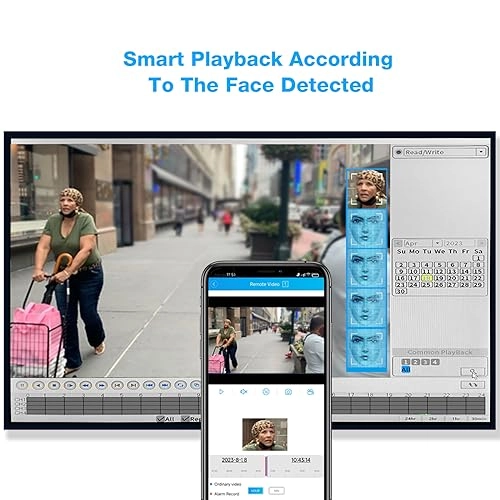 3MP Wireless Security Camera System - 4 8 channels 2304X1296P