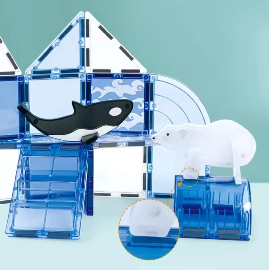 Magnetic Tiles - 3+ 25 pieces