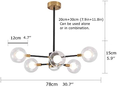 Ball Bubble Light Fixture - 6 head E27
