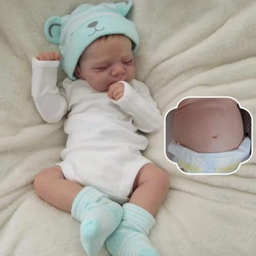 Pascale Reborn Baby Doll - 18 inch Vinyl sleeping Ages 3+