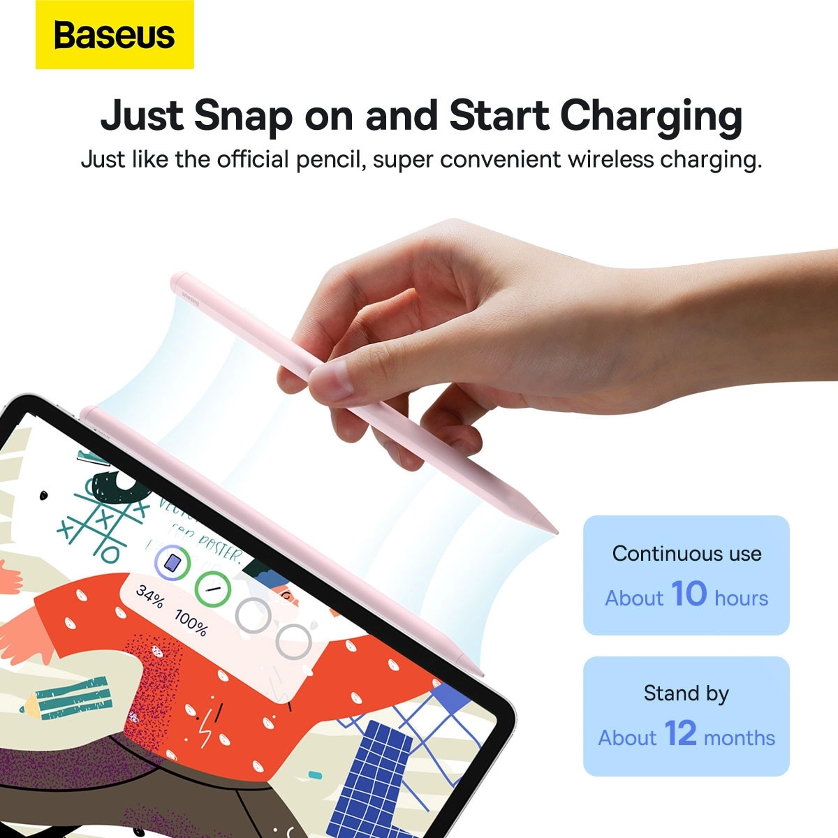 Smooth Writing 2 Series - Wireless Charging Active Tip