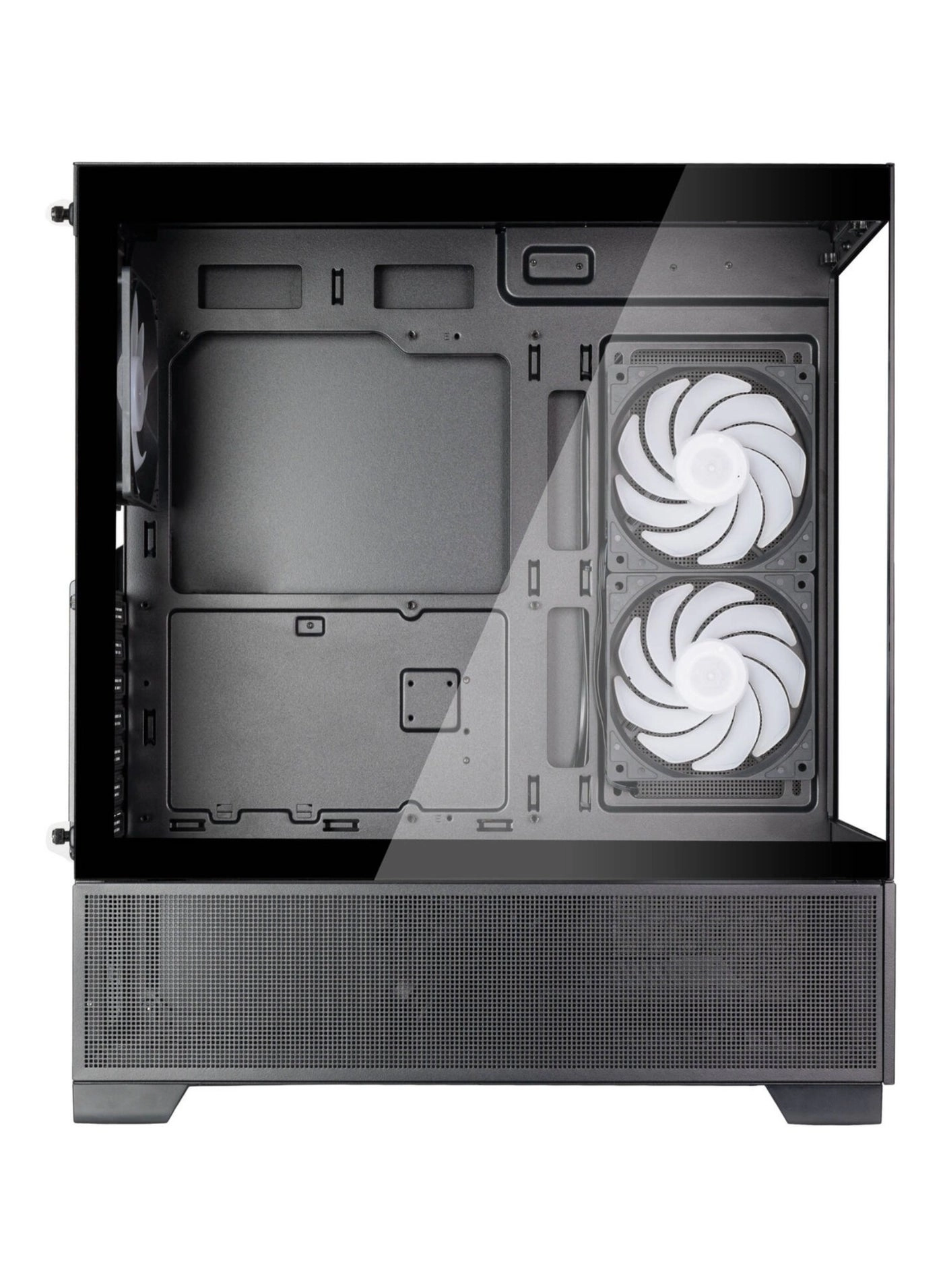 Lucid 05 - 270° panoramic tempered glass Mid Tower