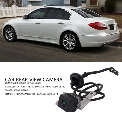 Rear View Backup Camera - Wide Angle Genesis 2009-2014