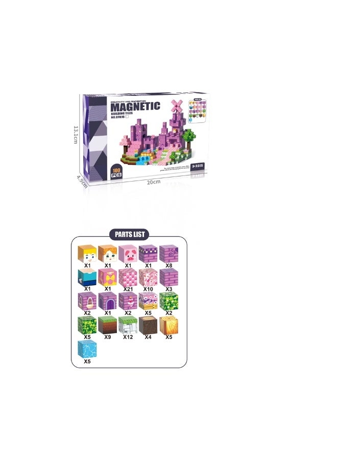 Magnetic DIY Blocks - 100pcs