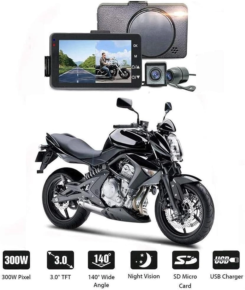 Motorcycle Dash Cam - 1080p