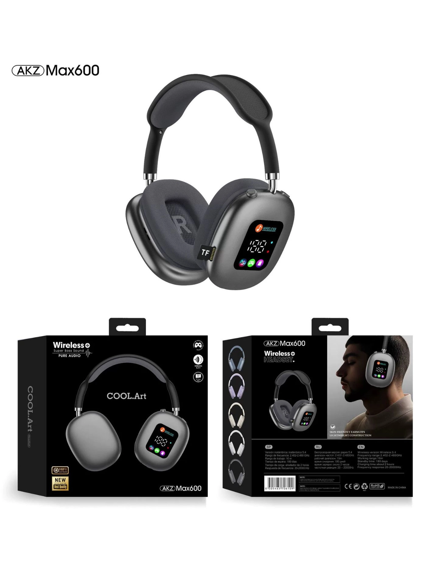 MAX600 Wireless Headset