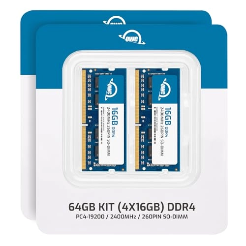 PC19200 - 64GB 2400MHz 260pin SO-DIMMs DDR4