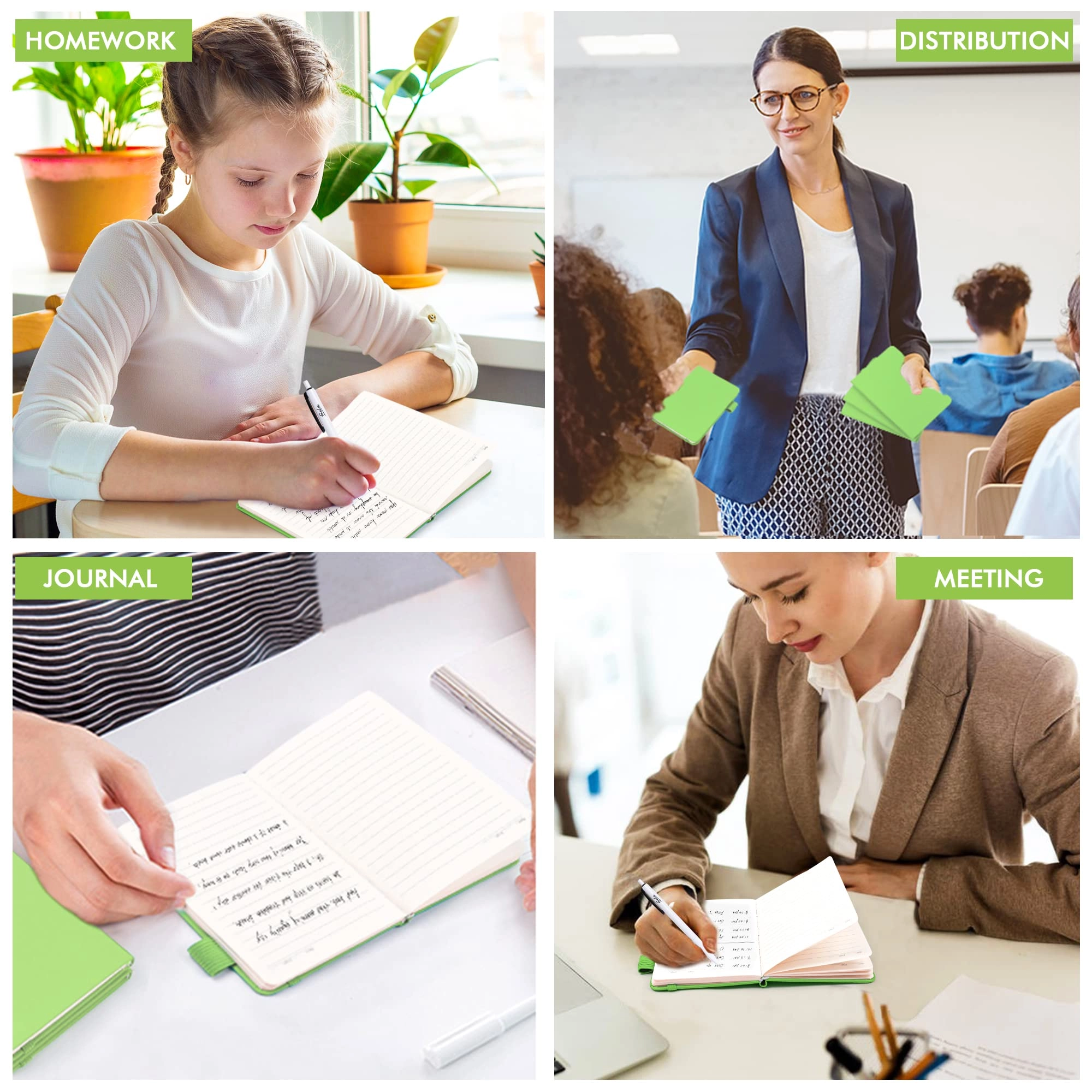 Pocket Notebook A6 Hardcover - Lined 56 Sheets