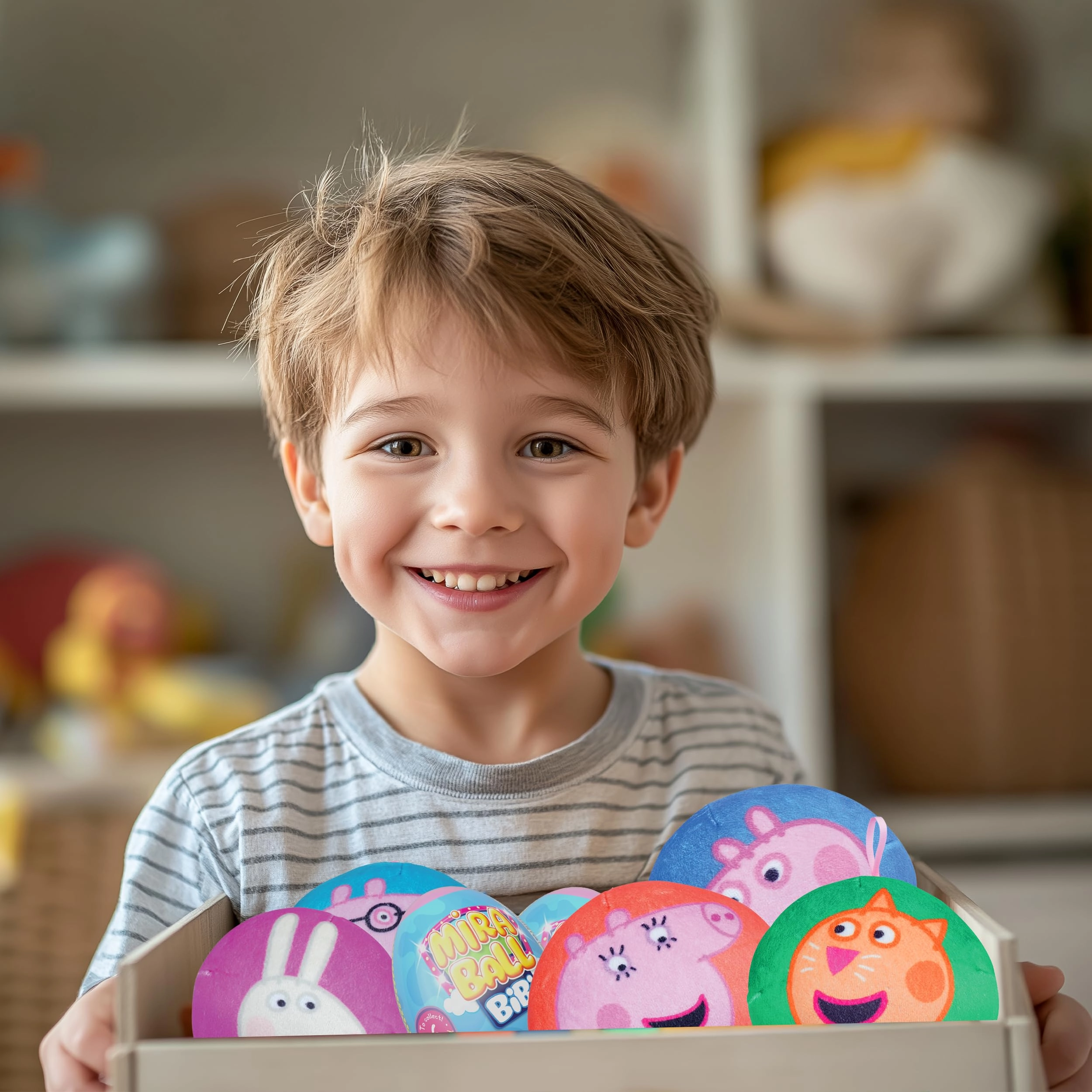 Peppa Pig Bibi - 9.5 cm Memory Foam Expandable